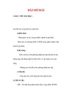 Giáo án Công nghệ lớp 6 : Tên bài dạy : BÀI MỞ ĐẦU potx