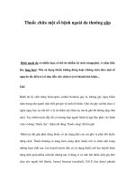 Thuốc chữa một số bệnh ngoài da thường gặp doc