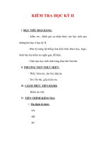 Giáo án Giáo dục công dân lớp 6 : Tên bài dạy : KIỂM TRA HỌC KỲ II pps