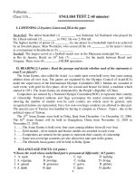 ENGLISH TEST 2 (45 minutes) pps