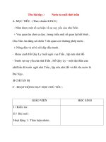 Giáo án lớp 4 môn Lịch Sử: Tên bài dạy :Nước ta cuối thời trần ppt