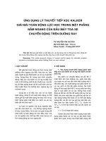 Báo cáo khoa học: 