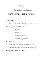 Giáo án tin học 7_ tiết 5 pot