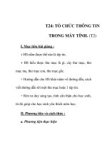 Giáo án tin học 6_ tiết 24 pot