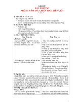 Giáo án lớp 5 môn Lịch Sử: HẬU PHƯƠNG NHỮNG NĂM SAU CHIẾN DỊCH BIÊN GIỚI pps