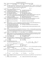 ĐỀ THI THỬ ĐẠI HỌC SỐ 13 pptx