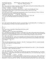 Đề thi thử đại học, cao đẳng năm học 2010 – 2011 ĐỀ 005 pps