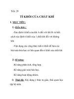 Giáo án hóa học 8_Tiết: 29 ppsx
