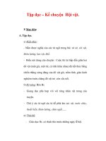 Giáo án Tiếng Việt lớp 3 : Tên bài dạy : Tập đọc – Kể chuyện Hội vật. pdf