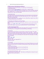 Một số vấn đề về danh pháp hợp chất hữu cơ potx