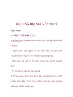 Giáo án lịch sử 6_Tiết 3 pot