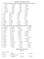 KIỂM TRA CHẤT LƯỢNG CUỐI NĂM docx