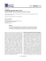 Báo cáo sinh học: 