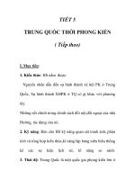 GIÁO ÁN LỊCH SỬ 7_TIẾT 5 pdf