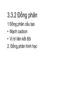 Bài giảng hóa học đại cương - Ankene part 3 pps