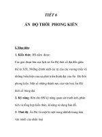 GIÁO ÁN LỊCH SỬ 7_TIẾT 6 pps