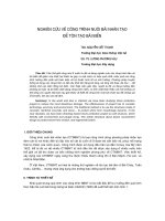 Báo cáo khoa học: 