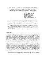 Báo cáo khoa học: 