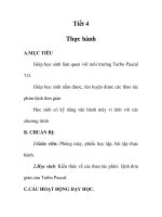 Giáo án tin học 7_ tiết 4 pptx