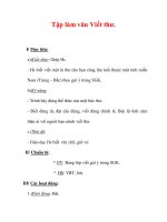 Giáo án Tiếng Việt lớp 3 : Tên bài dạy : Tập làm văn Viết thư. pps