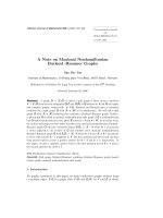 Báo cáo toán học: 