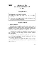 Thiết kế bài giảng công nghệ 9 - Lắp đặt mạng điện trong nhà part 9 pdf
