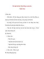 Giáo án lớp 5 môn Âm Nhạc: Ôn tập bài hát: Dàn đồng ca mùa hạ potx