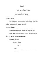 Giáo án tin học 7_ tiết 9 pps