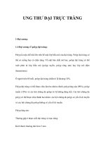 UNG THƯ ĐẠI TRỰC TRÀNG docx