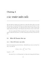 Xử lý ảnh số - Các phép biến đổi part 1 ppsx