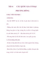 Giáo án lịch sử 6_Tiết 4 docx