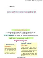 Thủy lực - Chương 7 docx