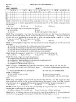 KIỂM TRA LÝ 1 TIẾT - Mã đề 132 pot