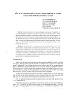 Báo cáo khoa học: 