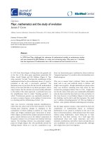 Báo cáo sinh học: 