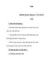 Giáo án tin học 6_ tiết 48 ppt