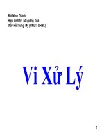 GIỚI THIỆU ĐẦY ĐỦ VỀ MÔN VI XỬ LÝ (ĐHBKHN)