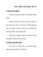 Giáo án tin học 6_ tiết 70 pdf