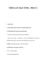 VIÊM GAN MẠN TÍNH – PHẦN 2 ppt