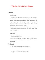 Giáo án Tiếng Việt lớp 3 : Tên bài dạy : Tập đọc Đi hội Chùa Hương. docx