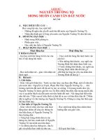 Giáo án lớp 5 môn Lịch Sử: NGUYỄN TRƯỜNG TỘ MONG MUỐN CANH TÂN ĐẤT NƯỚC pdf