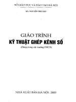 Kỹ thuật ghép kênh số - Chương 1 pdf