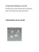 Tút giày búp bê thành giày ren nữ tính ppsx