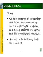 TÌM KIẾM VÀ SẮP XẾP NỘI - PHẦN 2 ppsx