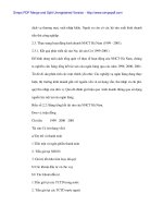 Doanh thu chính của các ngân hàng hiện đại và việc tìm kiếm các nghiệp vụ tăng doanh thu mới hiện nay - 2 potx