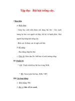 Giáo án Tiếng Việt lớp 3 : Tên bài dạy : Tập đọc Bài hát trồng cây. pptx