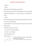 Giáo án lớp 7 môn Hình Học: HAI ĐƯỜNG THẲNG SONG SONG pdf