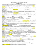 ĐỀ ÔN TẬP TN SỐ 3 – LÝ 12 CT pdf