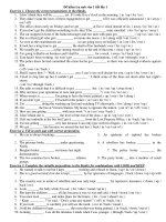 Đề kiểm tra anh văn 1 tiết lần 1 ppsx