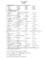 THE 1ST TERM TEST ENGLISH 12 pot